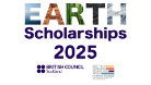 A landscape banner of the EARTH logo with BC and SGSAH logos underneath