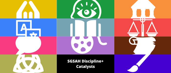 11 icons pertaining to SGSAH's 11 Discipline+ Catalysts