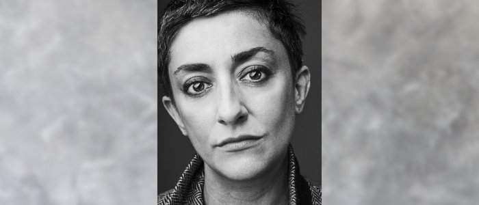 Black and white headshot of Maria Fusco